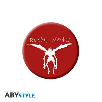 Death Note - Badge Pack - Mix Finden Sie Ryik, Licht und die kultigsten Symbole von Death Note auf diesem Abzeichen von ABYstyle! Was ist mit dir? Was ist Ihre Definition von Gerechtigkeit? L's oder Kiras?